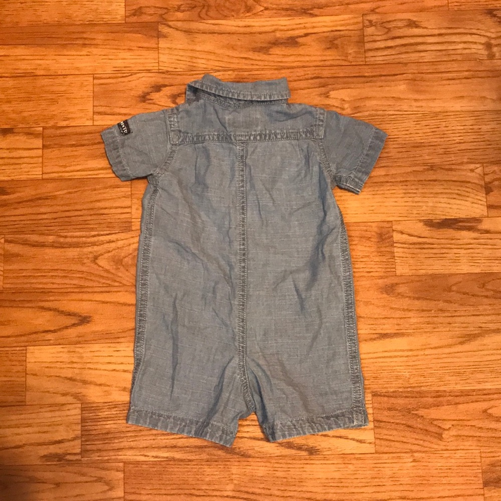 Ralph Lauren Denim Romper 3 Months - Picture 4 of 10
